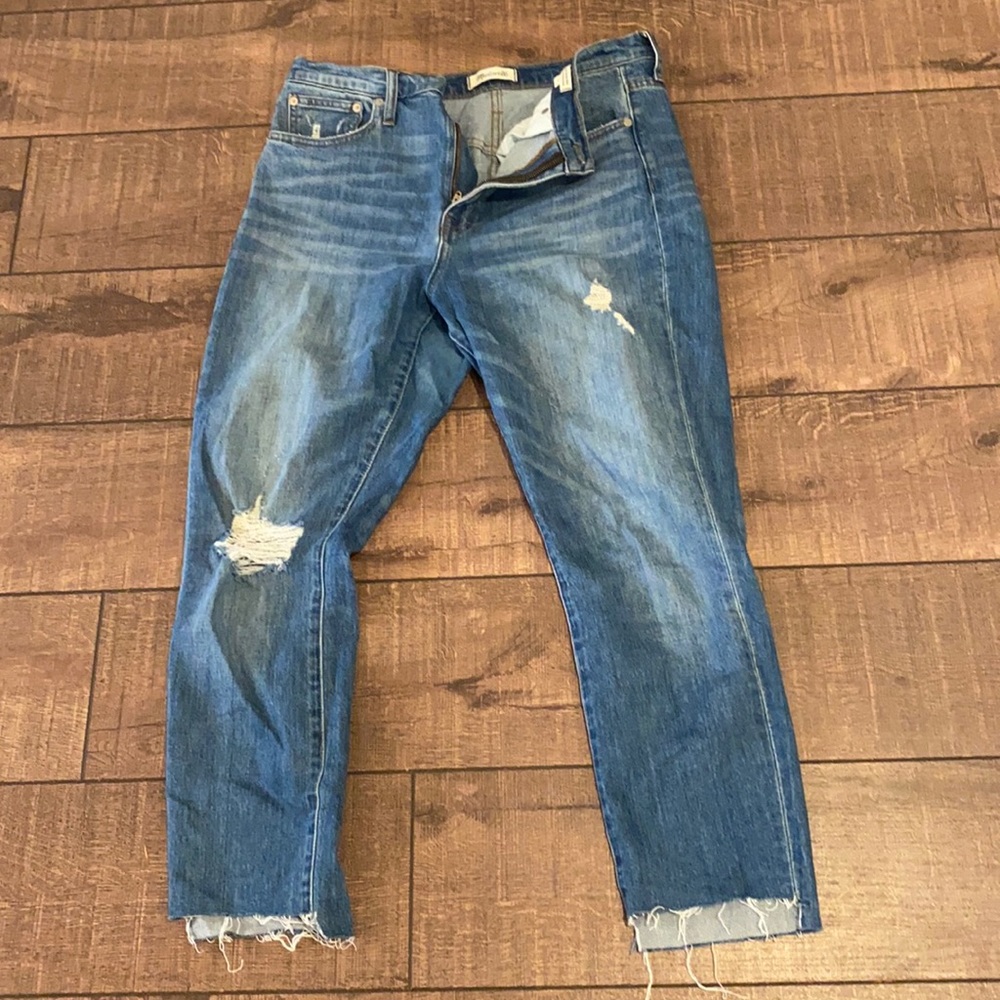 Madewell The High-Rise Slim Boy Jeans